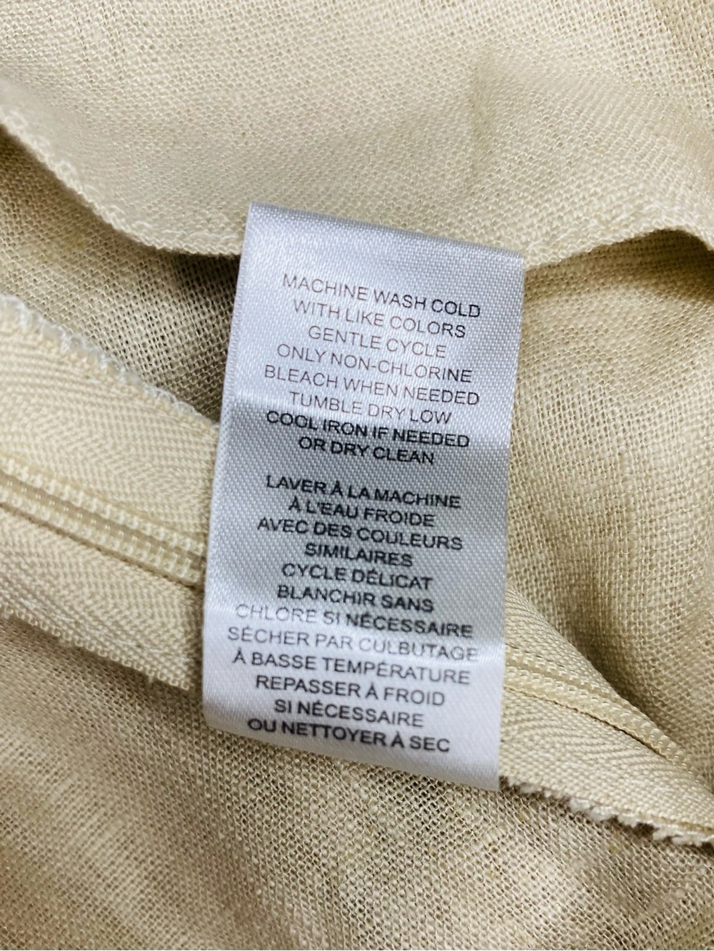 Elie Tahari Linen Blend Skirt - Picture 8 of 8